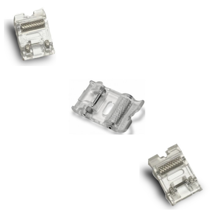 Pie base de rodillo para máquina familiar